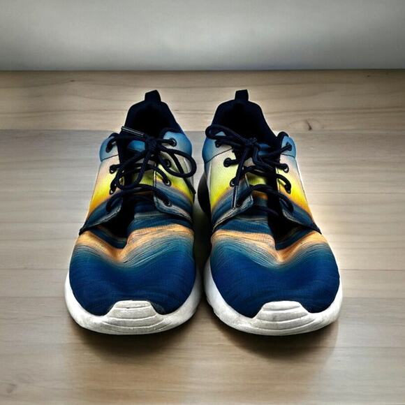 Nike Roshe Run Men’s 8.5 Sunrise Athletic Running Sneakers Trainers w/Box - Picture 8 of 10